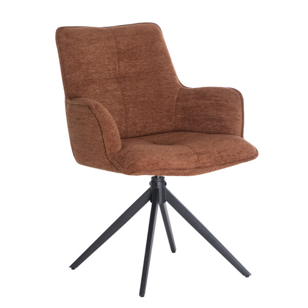 Harley Dining Chair Tan Fabric | Assembly Required