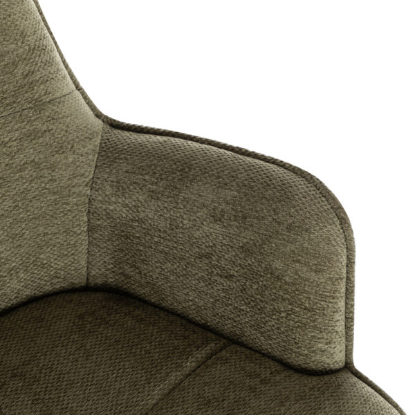 Harley Dining Chair Green Fabric | Assembly Required