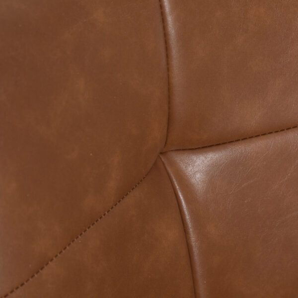 Harley Bar Stool Tan PU | Assembly Required