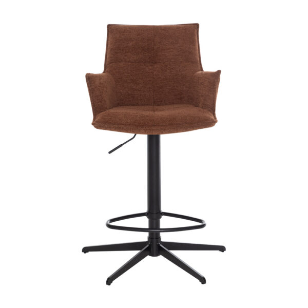 Harley Bar Stool Tan Fabric | Assembly Required