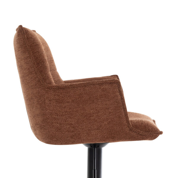 Harley Bar Stool Tan Fabric | Assembly Required