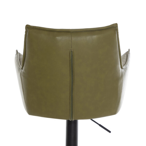 Harley Bar Stool Green PU | Assembly Required