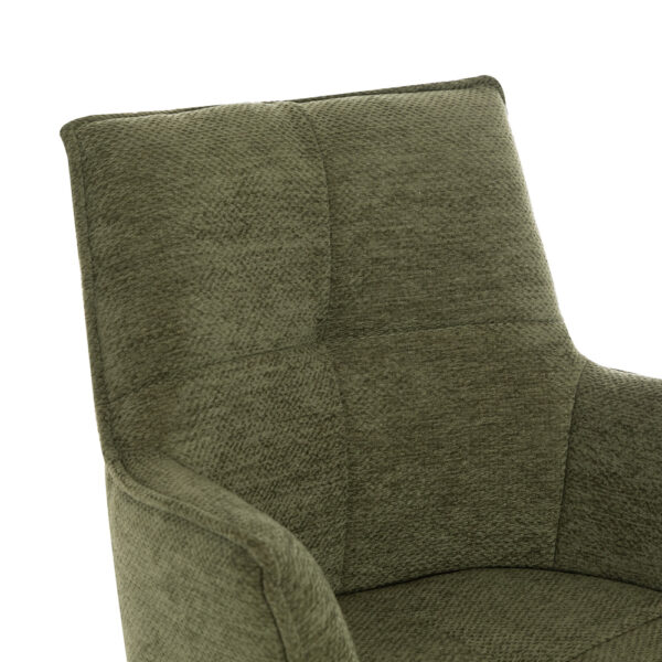 Harley Bar Stool Green Fabric | Assembly Required