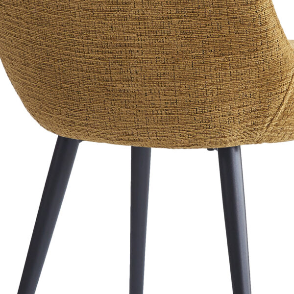 Manta Dining Chair - Mustard | Assembly Required