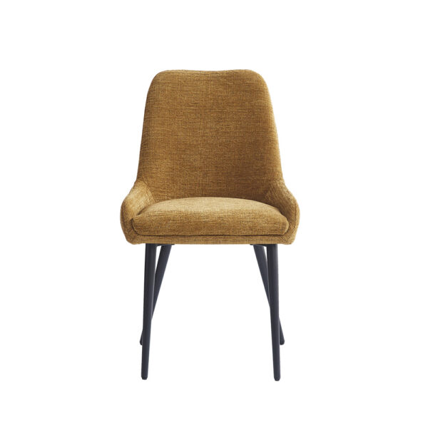 Manta Dining Chair - Mustard | Assembly Required