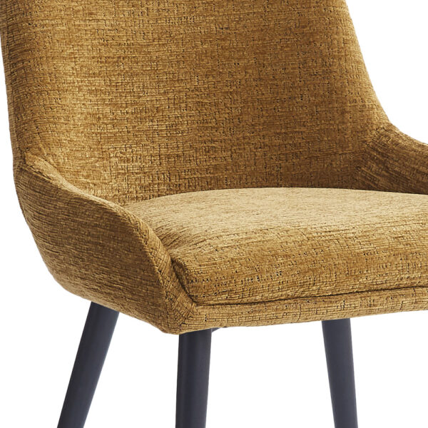 Manta Dining Chair - Mustard | Assembly Required