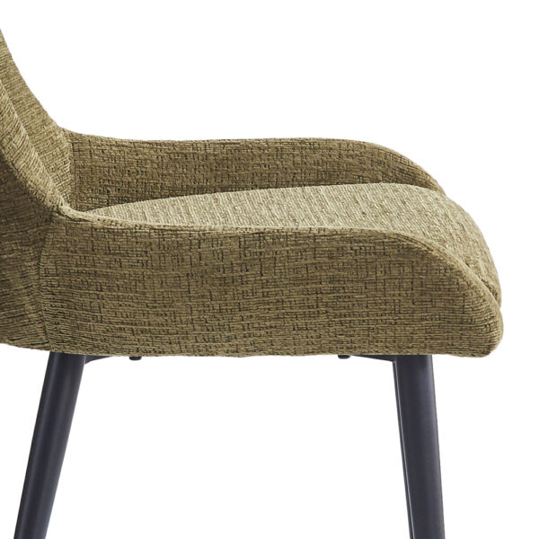 Manta Dining Chair - Olive Green | Assembly Required