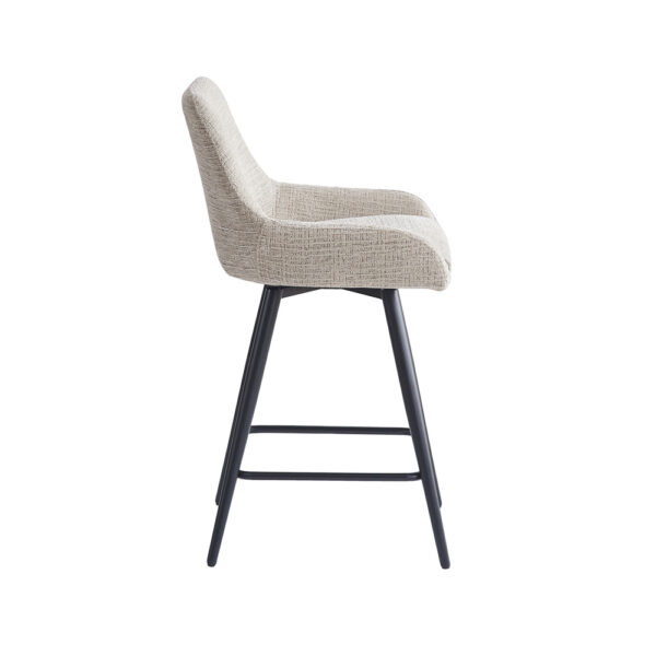 Manta Counter Stool - Biscuit | Assembly Required