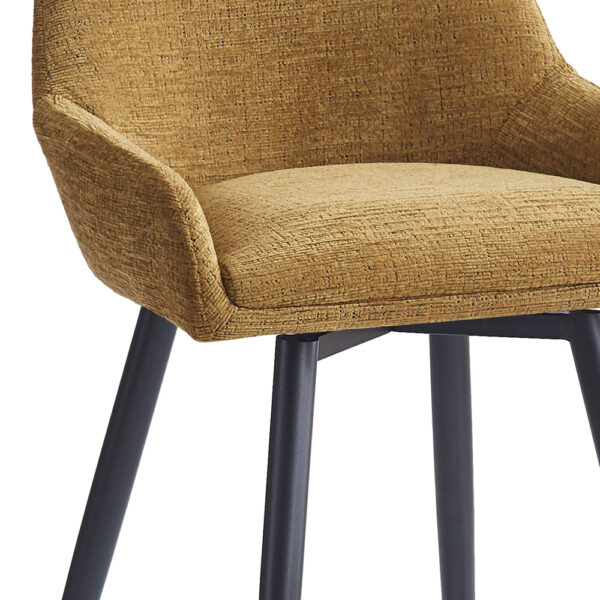 Manta Counter Stool - Mustard | Assembly Required