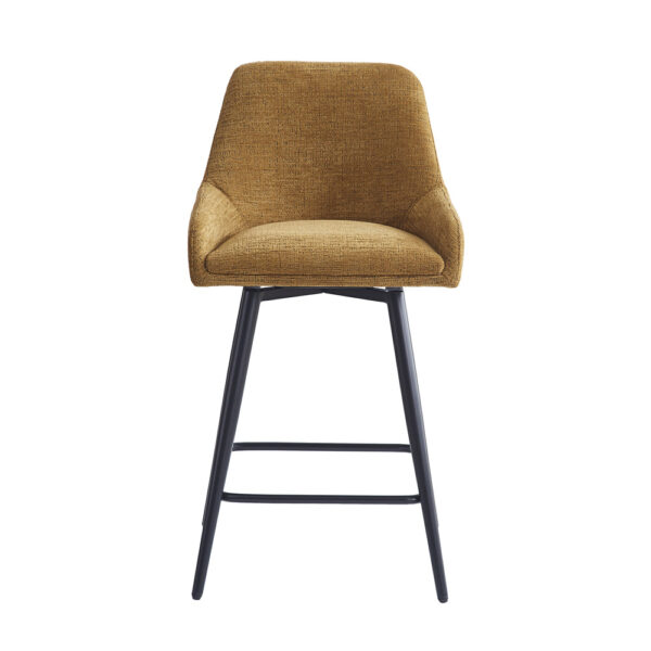 Manta Counter Stool - Mustard | Assembly Required