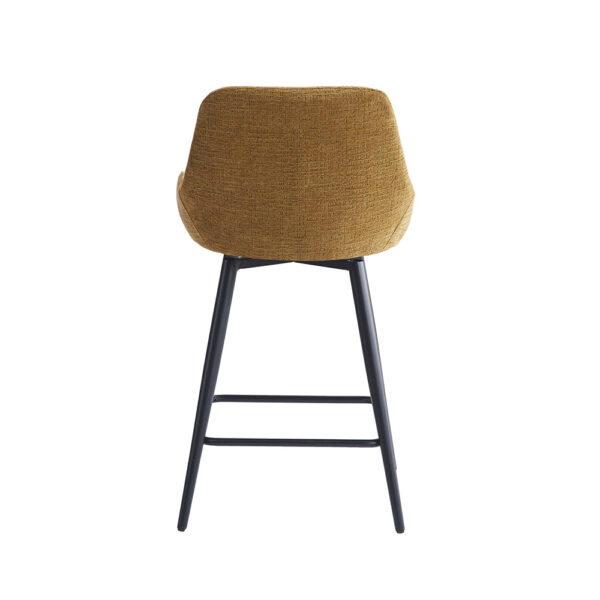 Manta Counter Stool - Mustard | Assembly Required