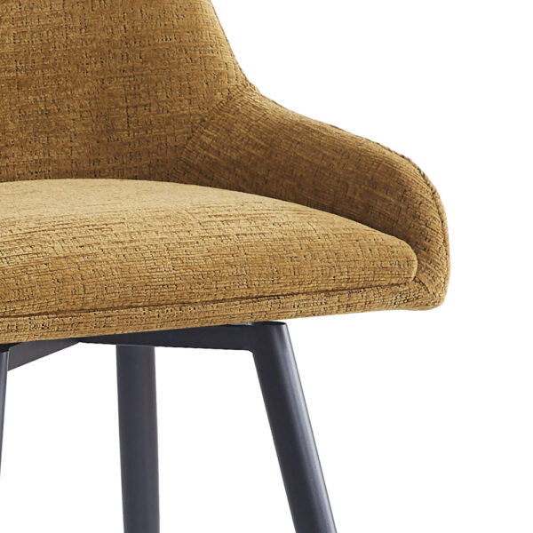 Manta Counter Stool - Mustard | Assembly Required