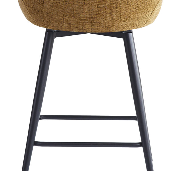 Manta Counter Stool - Mustard | Assembly Required