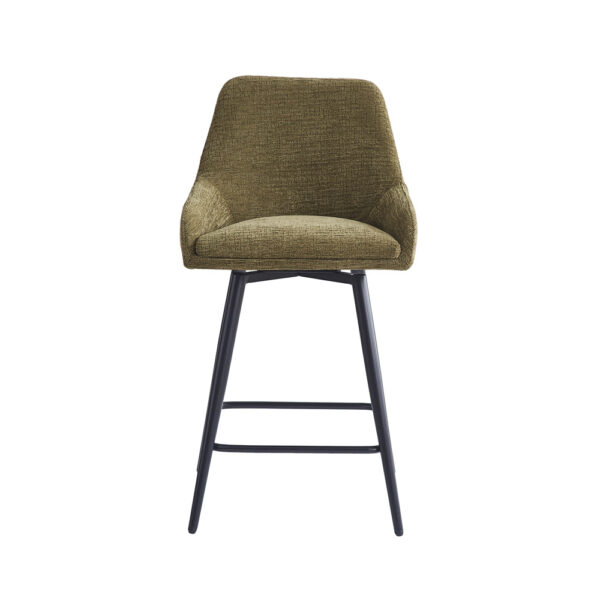 Manta Counter Stool - Olive Green | Assembly Required