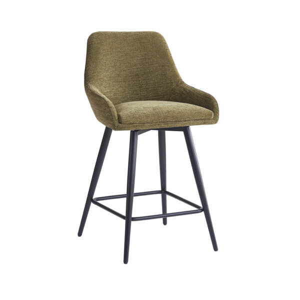 Manta Counter Stool - Olive Green | Assembly Required