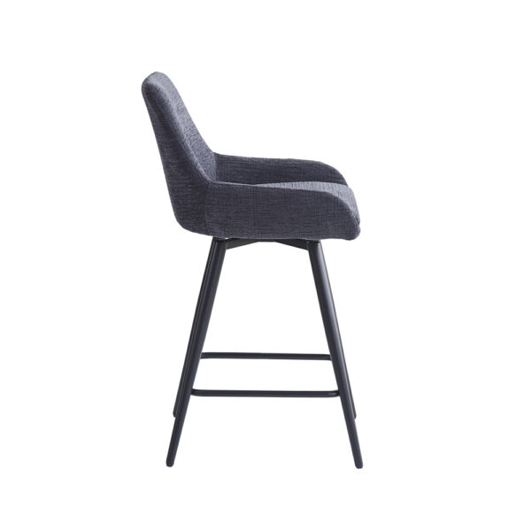 Manta Counter Stool - Graphite Grey | Assembly Required