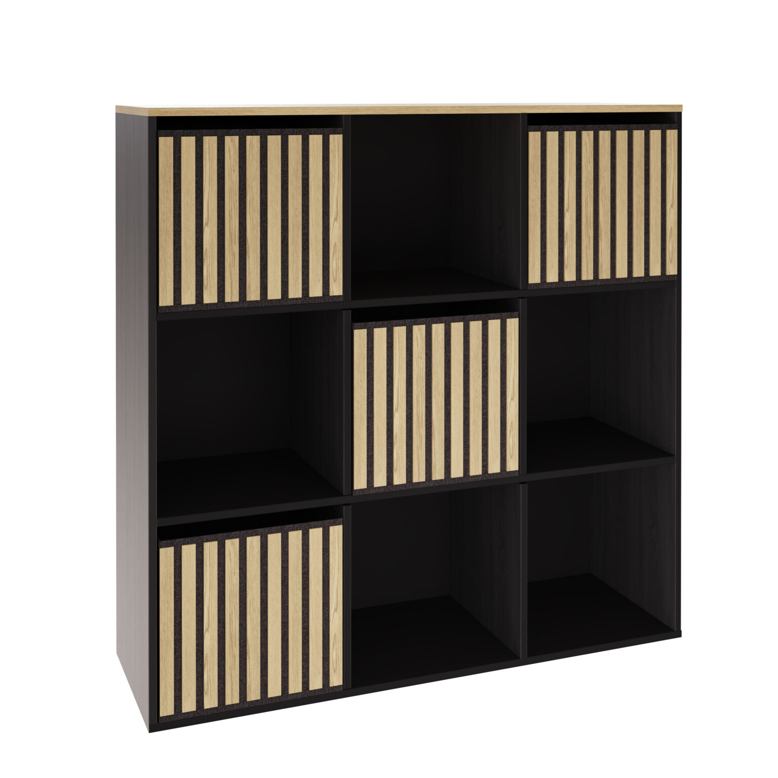 Bengal 3x3 Shelf Storage Cube | Oak World