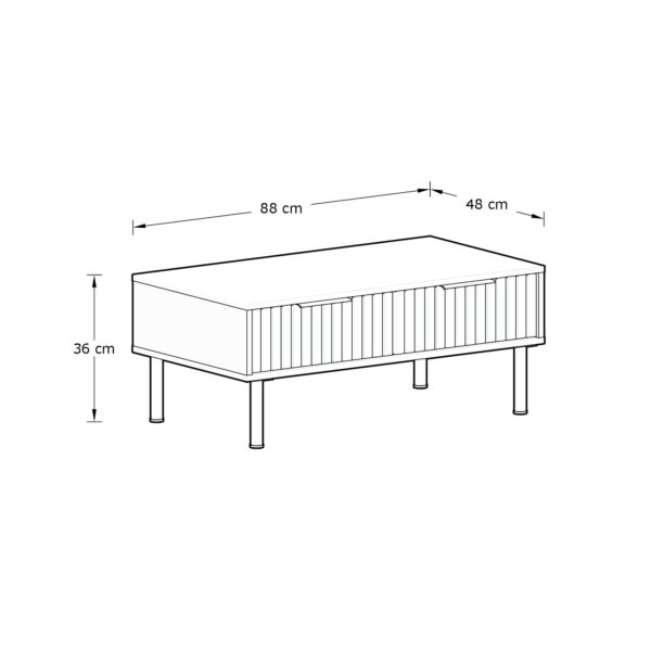 Bucannan Coffee Table | Assembly Required | Clearance