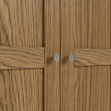Dover Oak Full Hanging Wardrobe