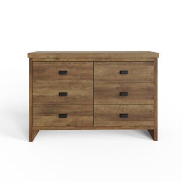 Fenway 6 Drawer Chest | Oak Finish