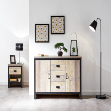 Fenway Natural 2 Door Sideboard with Drawers