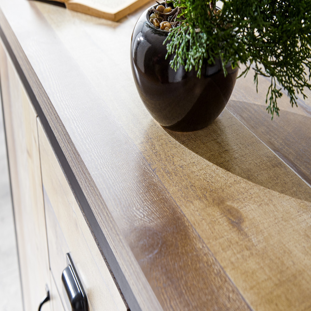 Fenway Natural 2 Door Sideboard with Drawers