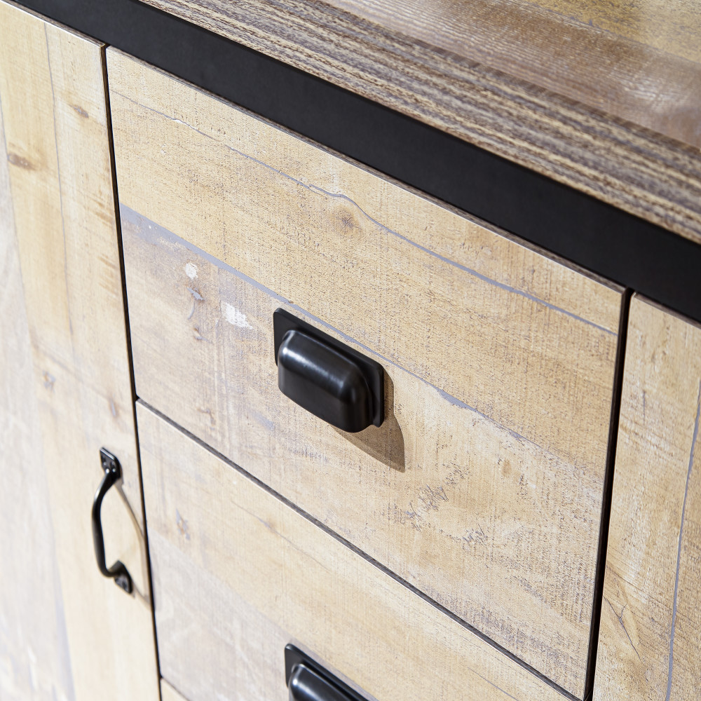 Fenway Natural 2 Door Sideboard with Drawers