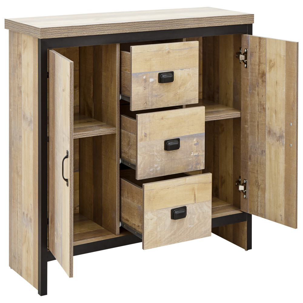 Fenway Natural 2 Door Sideboard with Drawers