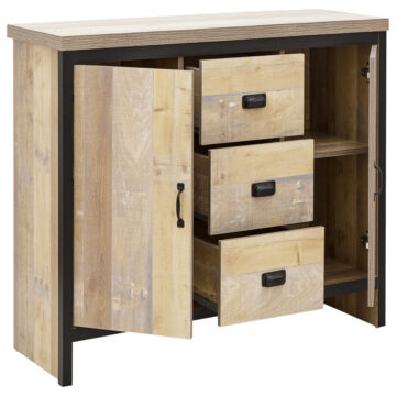 Fenway Natural 2 Door Sideboard with Drawers