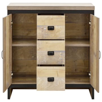 Fenway Natural 2 Door Sideboard with Drawers