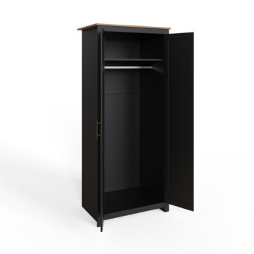 Fife Black 3 Piece Bedroom Set