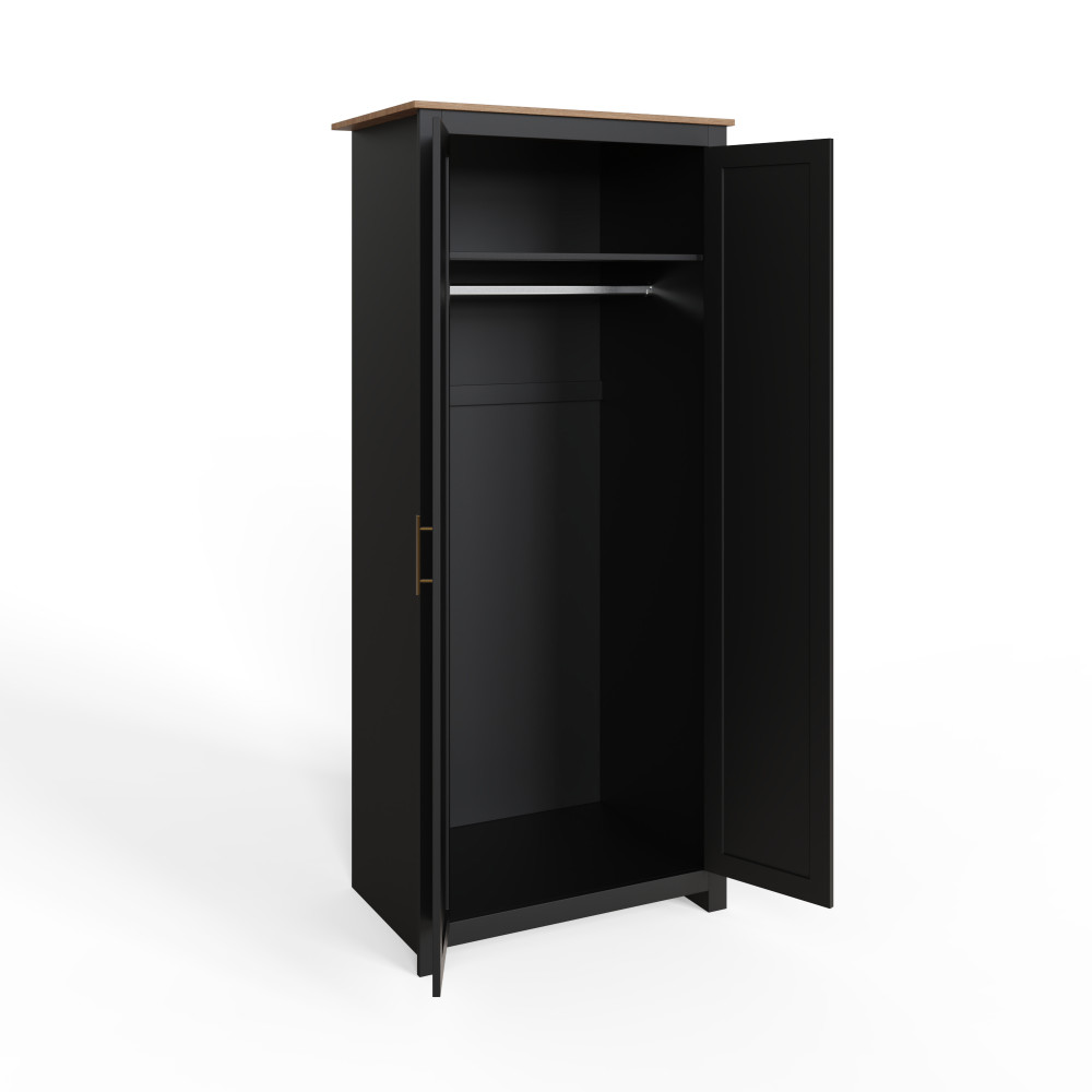 Fife Black 3 Piece Bedroom Set