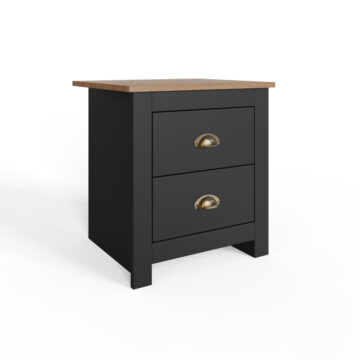 Fife Black 3 Piece Bedroom Set