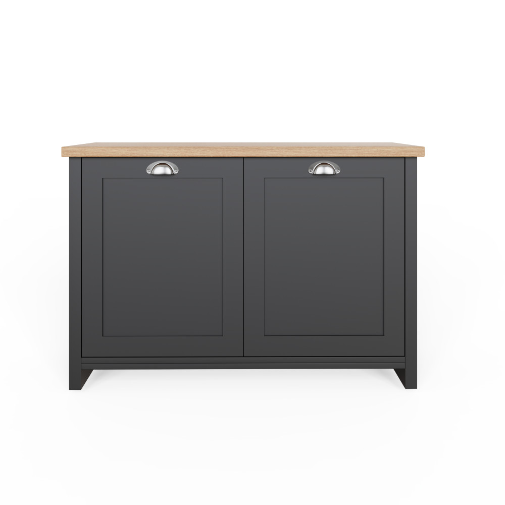 Fife Black Shoe Storage