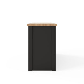 Fife Black Shoe Storage