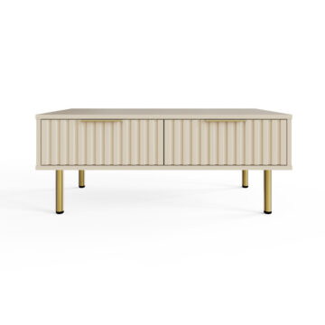 Bucannan Ivory 2 Drawer Coffee Table