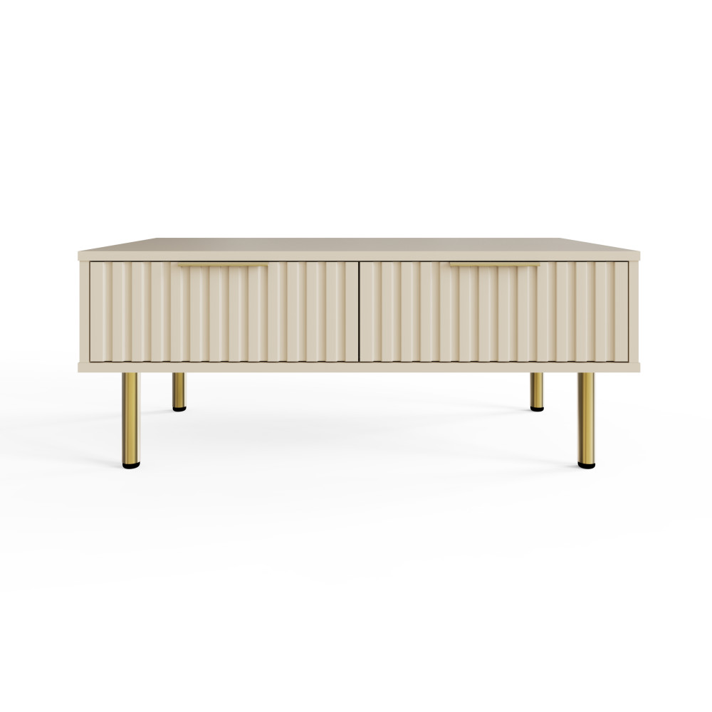 Bucannan Ivory 2 Drawer Coffee Table