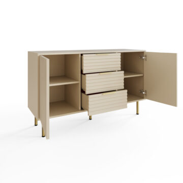 Bucannan Ivory 2 Door 3 Drawer Sideboard