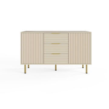 Bucannan Ivory 2 Door 3 Drawer Sideboard