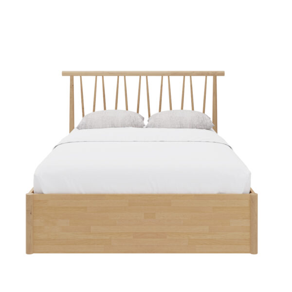 Henway 135cm Spindle Ottoman Bed - Natural | Assembly Required