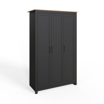 Fife Black 4 Piece Bedroom Set