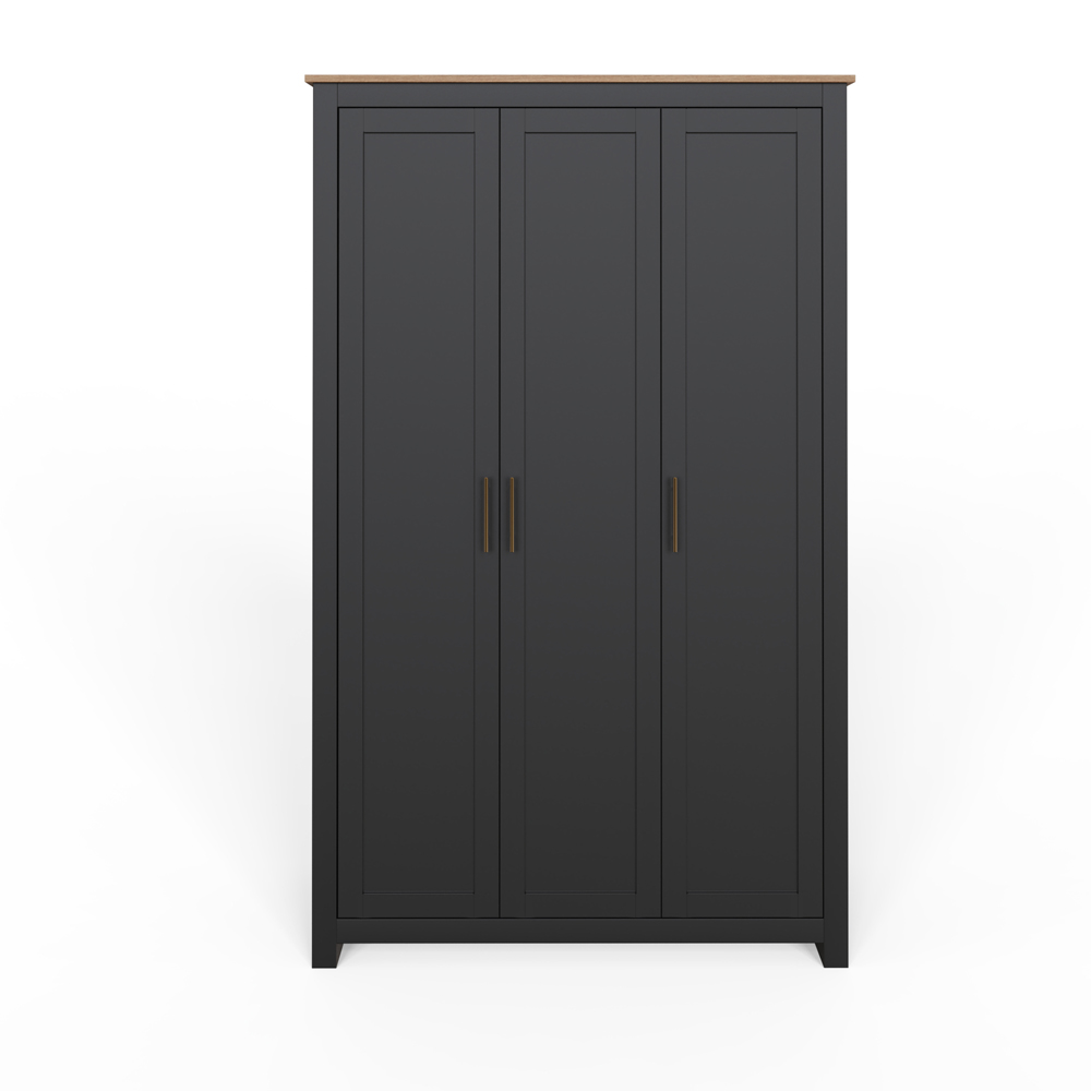 Fife Black 4 Piece Bedroom Set