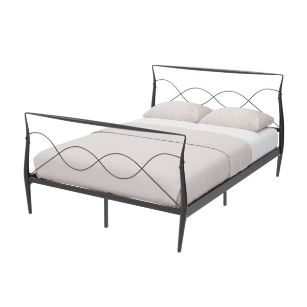Studio Metal Bedstead 150cm | Assembly Required