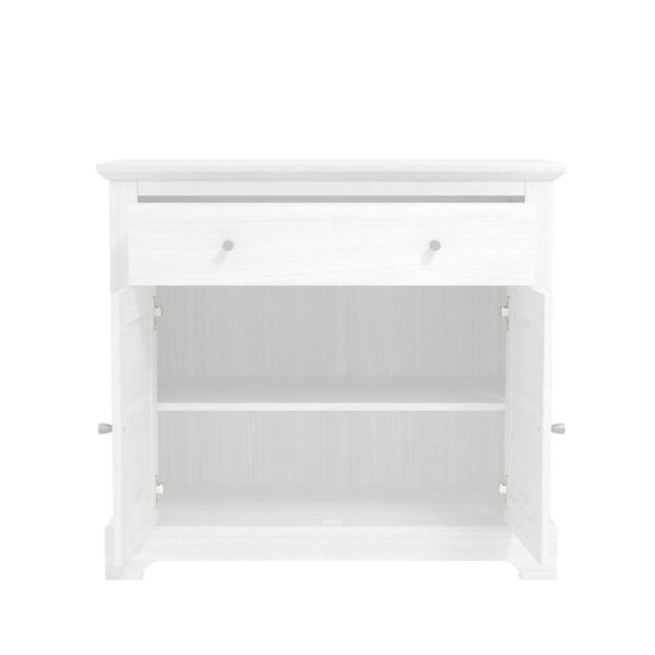 Salude Compact Sideboard - White | Assembly Required
