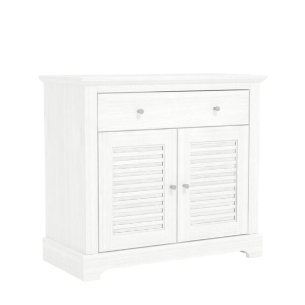 Salude Compact Sideboard - White | Assembly Required