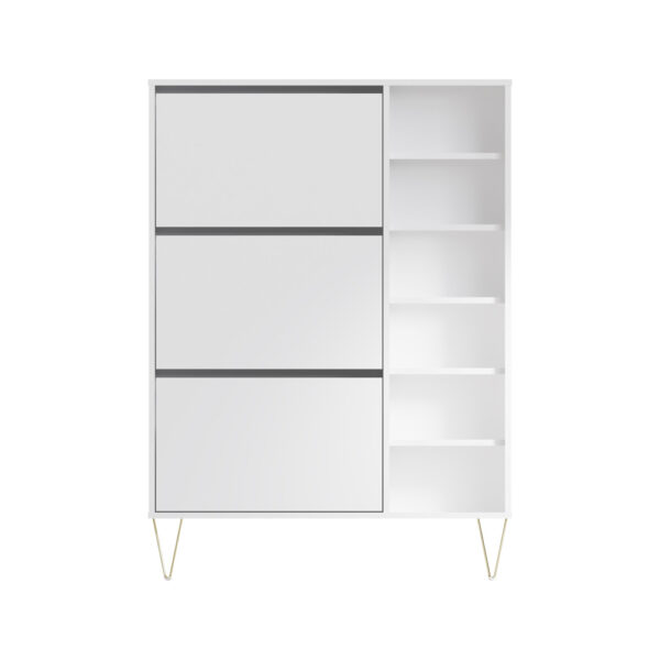 Monte 3 Drawer Shoe Cabinet | Assembly Required