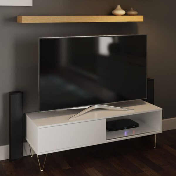 Monte TV Cabinet With Sliding Doors | Assembly Required