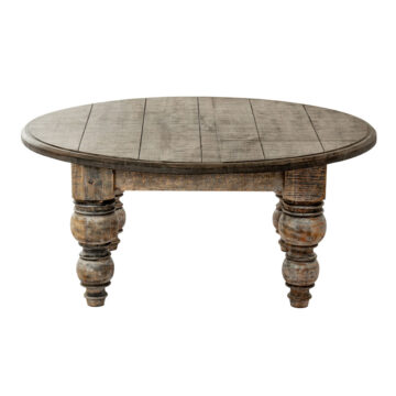 The Ellerby Collection Round Coffee Table | Assembled