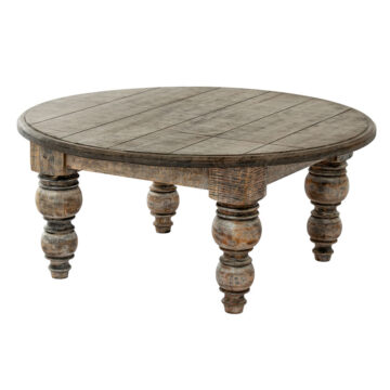 The Ellerby Collection Round Coffee Table | Assembled
