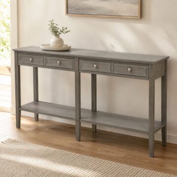 The Nurelle Collection 4 Drawer Console Table